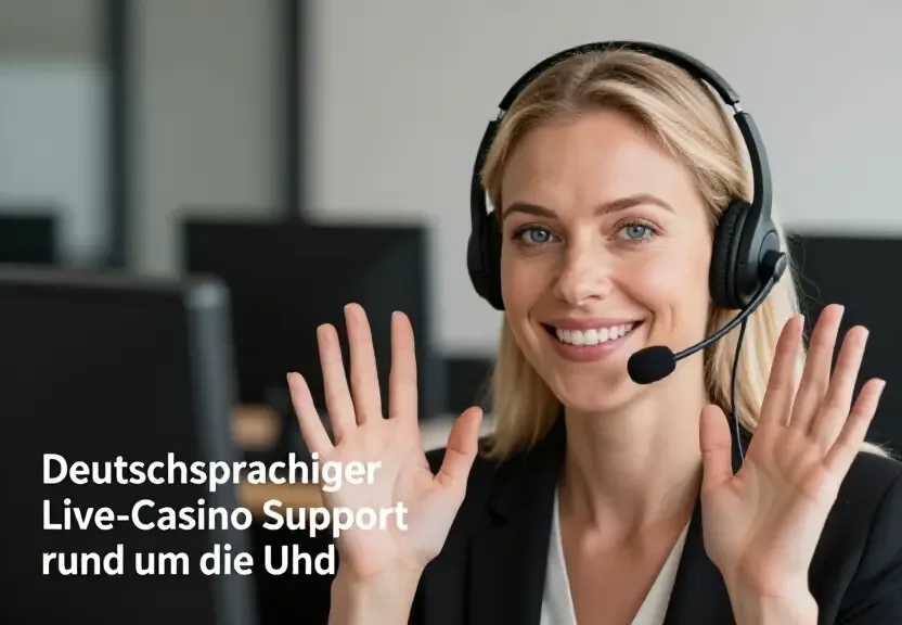 Deutschsprachiger Live-Casino Support rund um die Uhr